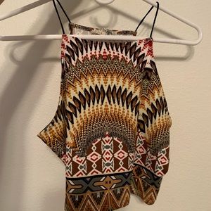Patterned Tank Top